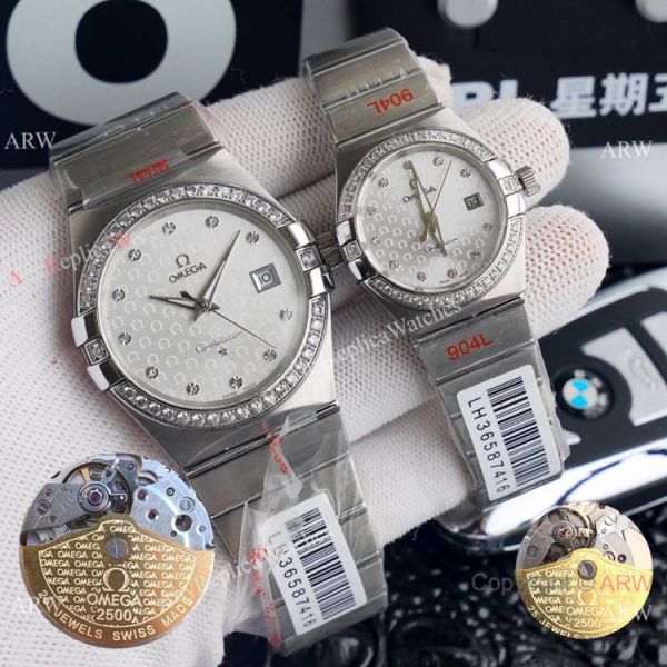 Copy Omega Constellation Logo Face Automatic Watch Omega Couple Watch Copy Omega Constellation Logo Face Automatic Watch Omega Couple Watch