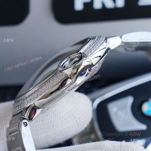 1:1 Copy Best Cartier Ballon Bleu De Cartier Stainless Steel Watch 42mm 1:1 Copy Best Cartier Ballon Bleu De Cartier Stainless Steel Watch 42mm