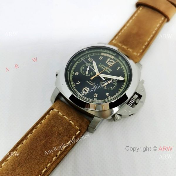 Panerai Luminor PCYC PAM 653 Watch Stainless Steel Black Face 44mm Panerai Luminor PCYC PAM 653 Watch Stainless Steel Black Face 44mm
