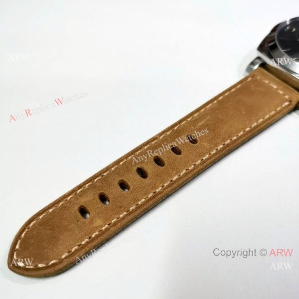 Panerai Luminor GMT PAM1321 Stainless Steel Brown Leather Strap Watch Panerai Luminor GMT PAM1321 Stainless Steel Brown Leather Strap Watch