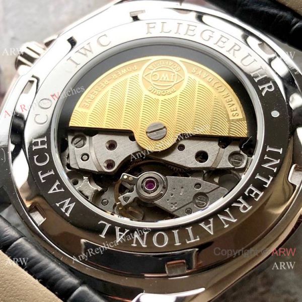 Best Replica IWC Schaffhausen Watch Black Dial Leather Strap Best Replica IWC Schaffhausen Watch Black Dial Leather Strap