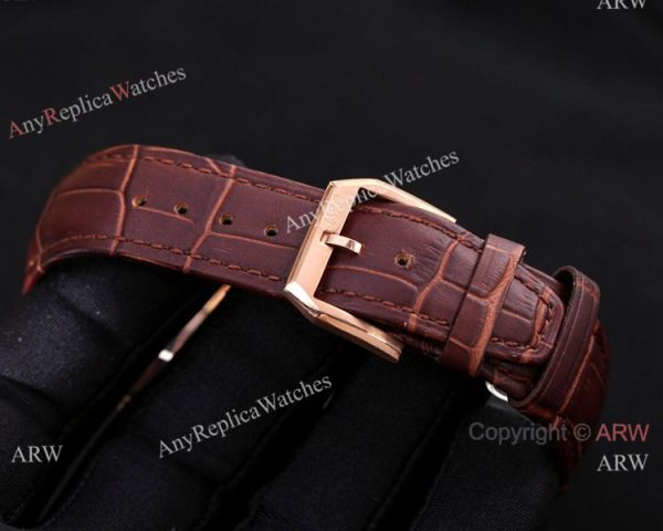 New IWC Schaffhausen Complications Men Watch White Dial Brown Leather Strap New IWC Schaffhausen Complications Men Watch White Dial Brown Leather Strap