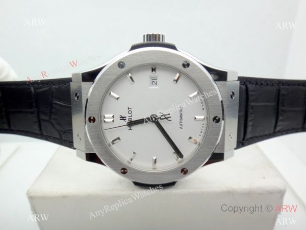 Swiss Replica Hublot Classic Fusion SW300 Automatic Watch White Dial Swiss Replica Hublot Classic Fusion SW300 Automatic Watch White Dial