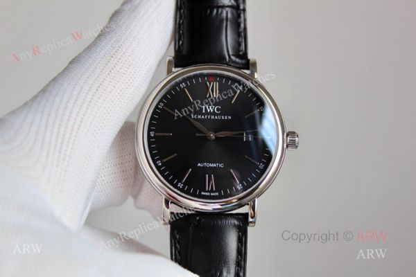 Best Replica IWC Schaffhausen Portofino Black Dial IWC MenS Watches Best Replica IWC Schaffhausen Portofino Black Dial IWC MenS Watches