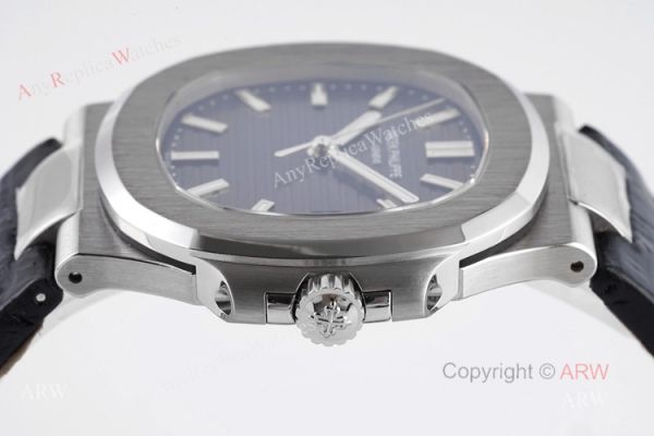 Swiss Replica Patek Philippe Nautilus Dark Blue Dial Stainless Steel Watch For Men Swiss Replica Patek Philippe Nautilus Dark Blue Dial Stainless Steel Watch For Men