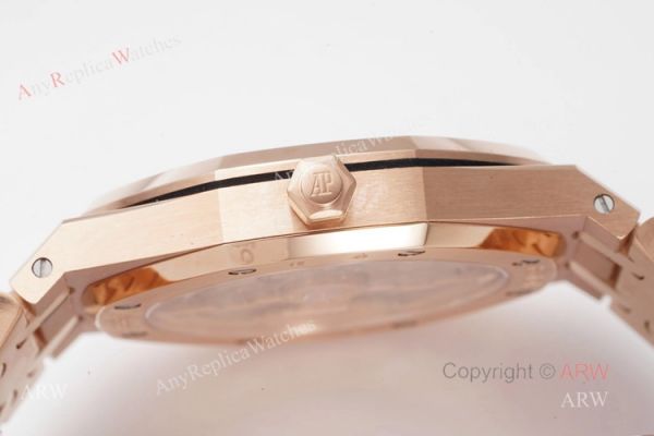New Audemars Piguet Royal Oak Rose Gold 15202 Swiss Knockoff Watch 39mm New Audemars Piguet Royal Oak Rose Gold 15202 Swiss Knockoff Watch 39mm