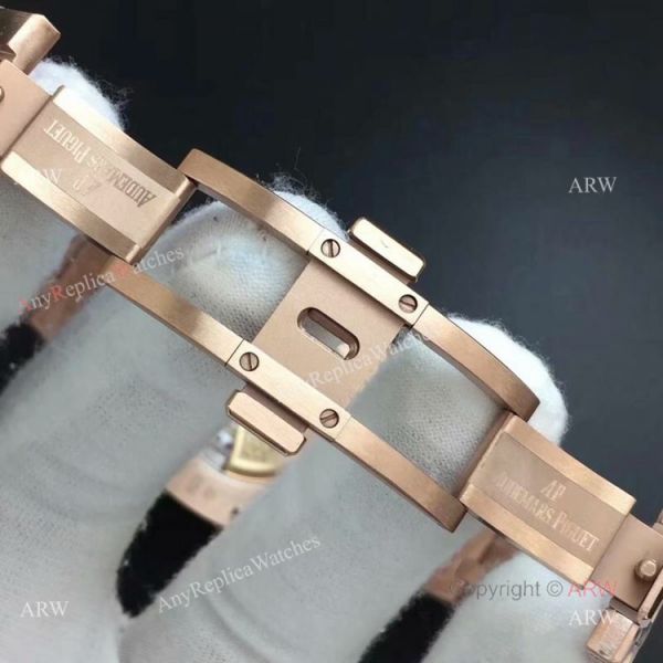 BF Swiss Replica AP 15400 Audemars Piguet Royal Oak Rose Gold Silver Dial Watch BF Swiss Replica AP 15400 Audemars Piguet Royal Oak Rose Gold Silver Dial Watch