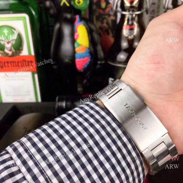 Tag Heuer Aquaracer Calibre 16 Chronograph Watches Ss Gray Face Tag Heuer Aquaracer Calibre 16 Chronograph Watches Ss Gray Face