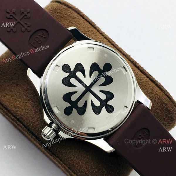 PFF Swiss Copy Patek Philippe Aquanaut Luce Watch Chocolate Face Ladies PFF Swiss Copy Patek Philippe Aquanaut Luce Watch Chocolate Face Ladies
