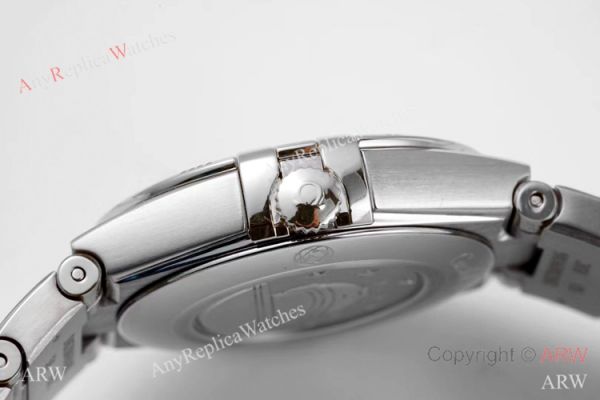 NEWEST! Swiss Copy Omega Constellation Gray Dial Diamond Bezel Watch 28mm Women NEWEST! Swiss Copy Omega Constellation Gray Dial Diamond Bezel Watch 28mm Women