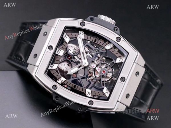 Mens Hublot Masterpiece MP-06 Senna Skeleton Replica Watch With Black Rubber Band Mens Hublot Masterpiece MP-06 Senna Skeleton Replica Watch With Black Rubber Band