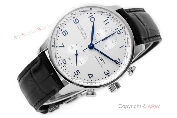 New! Swiss IWC Chronograph Portugieser White Dial Watch IWC Schaffhausen New! Swiss IWC Chronograph Portugieser White Dial Watch IWC Schaffhausen