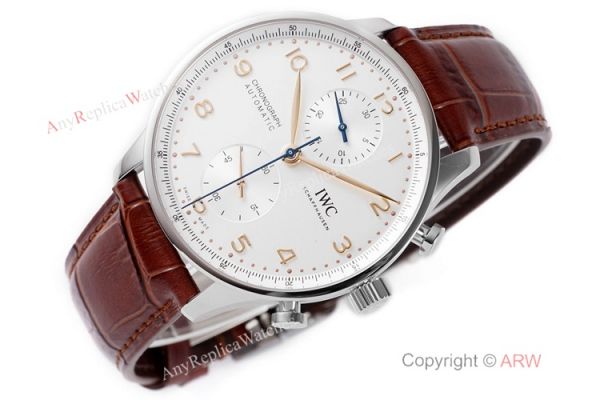 New! Swiss Copy IWC Schaffhausen Portugieser Watch White Chronograph Dial New! Swiss Copy IWC Schaffhausen Portugieser Watch White Chronograph Dial