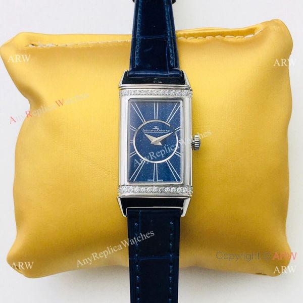 2020 Swiss Grade Jaeger-LeCoultre Reverso Duetto Watch Blue Diamond 2020 Swiss Grade Jaeger-LeCoultre Reverso Duetto Watch Blue Diamond
