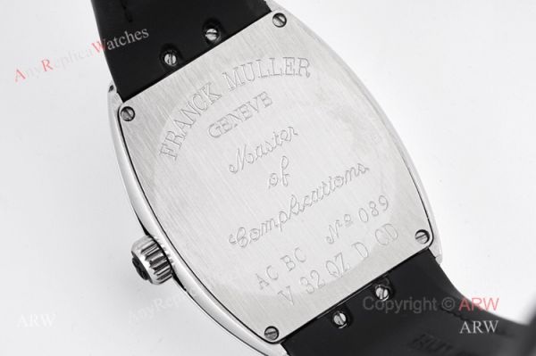 New V32 Franck Muller Vanguard Women Watch Replia with Black Leather Band New V32 Franck Muller Vanguard Women Watch Replia with Black Leather Band