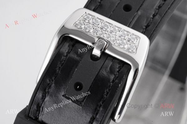 Best Replica Franck Muller Vanguard Diamond Watch For Women With Black Leather Strap Best Replica Franck Muller Vanguard Diamond Watch For Women With Black Leather Strap