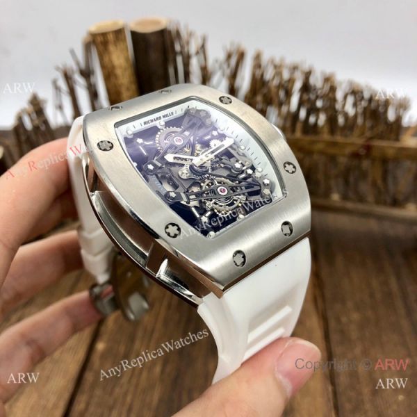 Best Replica Richard Mille RM038 Automatic Watches Stainless Steel and Red Best Replica Richard Mille RM038 Automatic Watches Stainless Steel and Red