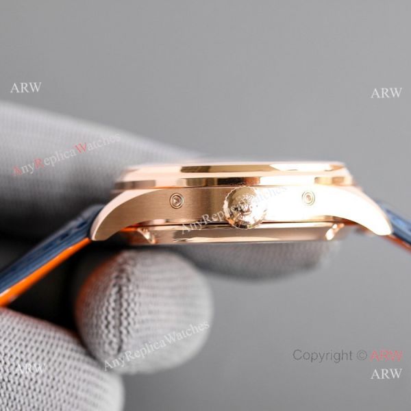 Swiss AAA IWC Portugieser Perpetual Calendar Replica Watch Rose Gold Blue Dial Swiss AAA IWC Portugieser Perpetual Calendar Replica Watch Rose Gold Blue Dial