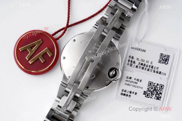 (AF) Ballon Bleu Cartier Replica Watch 33mm Stainless Steel Case (AF) Ballon Bleu Cartier Replica Watch 33mm Stainless Steel Case
