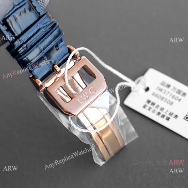 AAA Replica IWC Portuguese Rose Gold White Watches Swiss 7750 Chronograph AAA Replica IWC Portuguese Rose Gold White Watches Swiss 7750 Chronograph