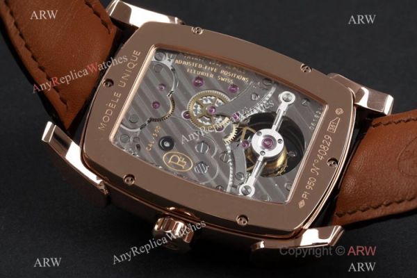 AAA Swiss Replica Parmigiani Fleurier Kalpagraphe Watch Rose Gold Tourbillon Dial AAA Swiss Replica Parmigiani Fleurier Kalpagraphe Watch Rose Gold Tourbillon Dial