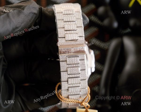 Mens Patek Philippe Nautilus Iced Out Diamonds With Dragon Dial Ref 5720 Limited Edition Watch Replica Mens Patek Philippe Nautilus Iced Out Diamonds With Dragon Dial Ref 5720 Limited Edition Watch Replica