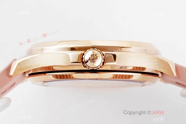 PPF Factory Patek Philippe Aquanaut Cal.324 Watch Copy Rose Gold and Pink PPF Factory Patek Philippe Aquanaut Cal.324 Watch Copy Rose Gold and Pink
