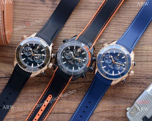 Best Replica Omega Planet Ocean 600m Watches Black Chronograph Best Replica Omega Planet Ocean 600m Watches Black Chronograph