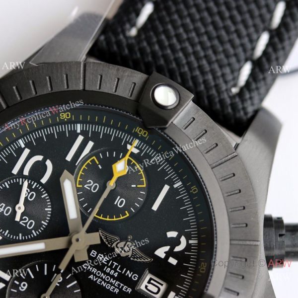 (GF) New Breitling Avenger Chronograph 45 Night Mission DLC Titanium Watch Asia 7750 Replica (GF) New Breitling Avenger Chronograph 45 Night Mission DLC Titanium Watch Asia 7750 Replica