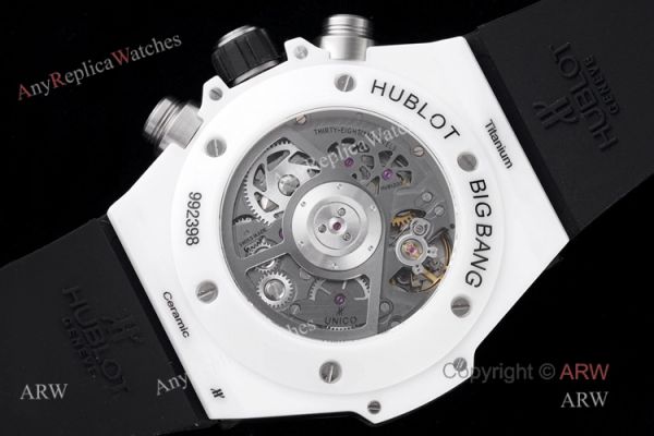 New Hublot Big Bang White Rubber Strap Hublot White Ceramic HUB 1242 Movement Swiss Replica Watches New Hublot Big Bang White Rubber Strap Hublot White Ceramic HUB 1242 Movement Swiss Replica Watches