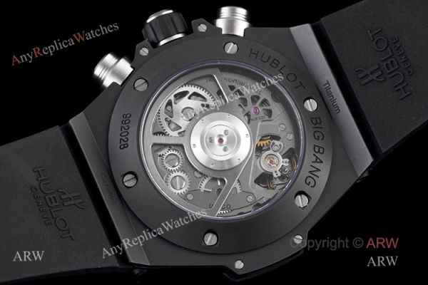 Top Replica Hublot Big Bang Ceramic All Black Hublot Rubber Strap Watch For Men Top Replica Hublot Big Bang Ceramic All Black Hublot Rubber Strap Watch For Men
