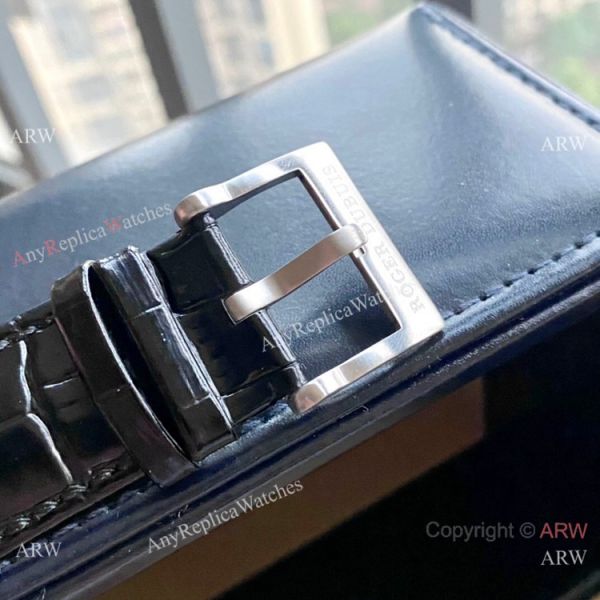 New Replica Roger Dubuis Excalibur 46 Watch Black Hollow Face Men Size New Replica Roger Dubuis Excalibur 46 Watch Black Hollow Face Men Size