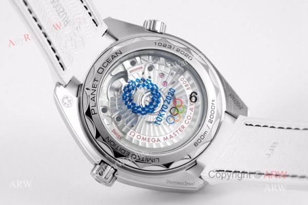 New VS Factory Omega Seamaster Planet Ocean 600m White Ceramic White Rubber Strap TOKYO 2020 Ladies Watch Replica New VS Factory Omega Seamaster Planet Ocean 600m White Ceramic White Rubber Strap TOKYO 2020 Ladies Watch Replica