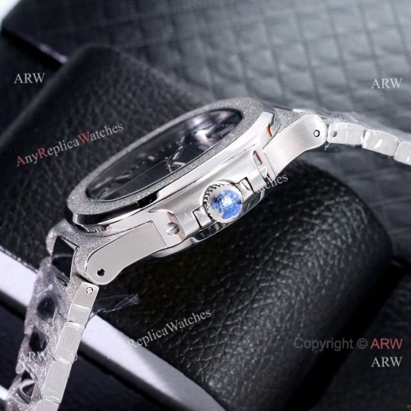 New Replica Patek Philippe Frosted Watch D-Green Dial w-Luminous Markers New Replica Patek Philippe Frosted Watch D-Green Dial w-Luminous Markers