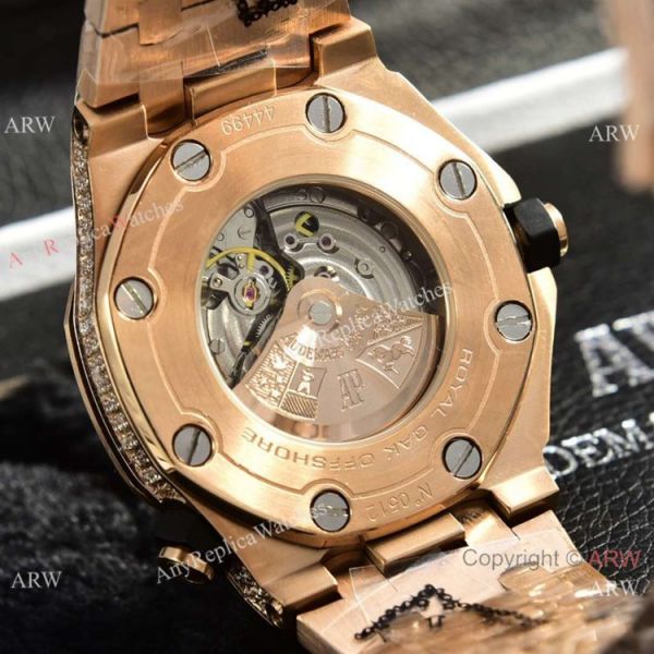 Clone Audemars Piguet Diver Automatic Watches Diamond Case and Face Clone Audemars Piguet Diver Automatic Watches Diamond Case and Face