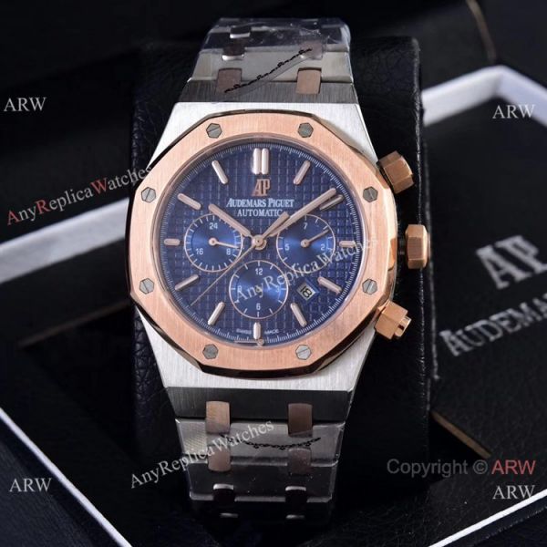 Knockoff Audemars Piguet Royal Oak 41mm Watches Rose Gold Subdials Knockoff Audemars Piguet Royal Oak 41mm Watches Rose Gold Subdials