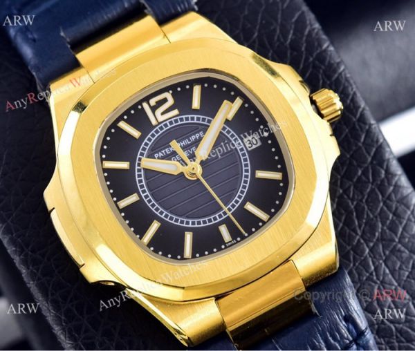 Copy Patek Philippe Lady Nautilus Quartz Watches Yellow Gold Copy Patek Philippe Lady Nautilus Quartz Watches Yellow Gold