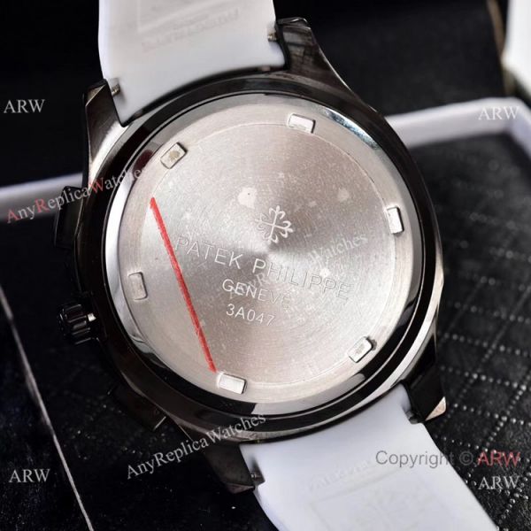 Best Clone Patek Philippe Aquanaut VK Quartz Watches Solid Black Best Clone Patek Philippe Aquanaut VK Quartz Watches Solid Black