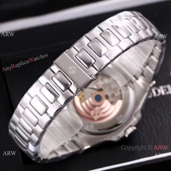 Knockoff Patek Philippe Nautilus 40mm Watches Blue Face Stainless Steel Knockoff Patek Philippe Nautilus 40mm Watches Blue Face Stainless Steel