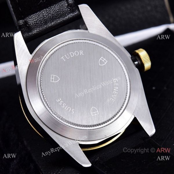 Clone Tudor Heritage Black Bay Watches Two Tone Leather Strap Clone Tudor Heritage Black Bay Watches Two Tone Leather Strap