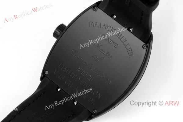 ABF Swiss Grade Franck Muller Vanguard V45 CRAZY HOUR Watch All Black ABF Swiss Grade Franck Muller Vanguard V45 CRAZY HOUR Watch All Black