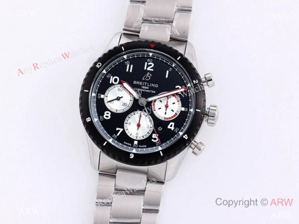 2021 New! Swiss 7750 Breitling Premier B01 Chronograph Watch Black Bezel 2021 New! Swiss 7750 Breitling Premier B01 Chronograph Watch Black Bezel