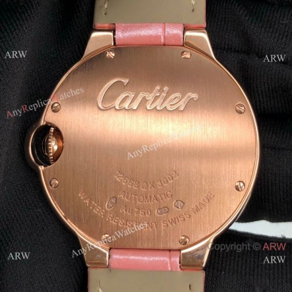 Cartier Ballon Bleu Lady 33mm Rose Gold Silver Dial Watch Swiss Grade 1 Cartier Ballon Bleu Lady 33mm Rose Gold Silver Dial Watch Swiss Grade 1