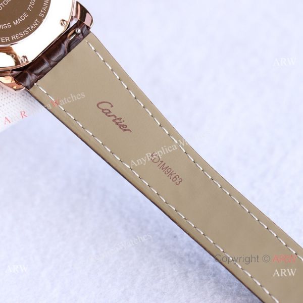 TW Swiss Relica Cartier Ronde Solo de Cartier Iced Out Watch Full Diamond Dial Roman Markers TW Swiss Relica Cartier Ronde Solo de Cartier Iced Out Watch Full Diamond Dial Roman Markers
