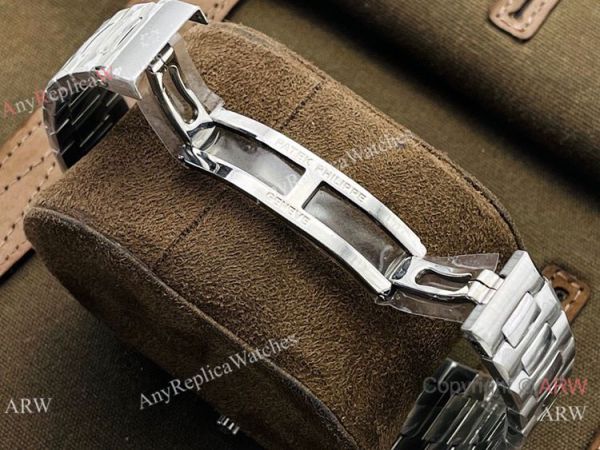 (PF Factory) Swiss AAA Replica Patek Philippe Nautilus Moon phase Watch Stainless Steel (PF Factory) Swiss AAA Replica Patek Philippe Nautilus Moon phase Watch Stainless Steel