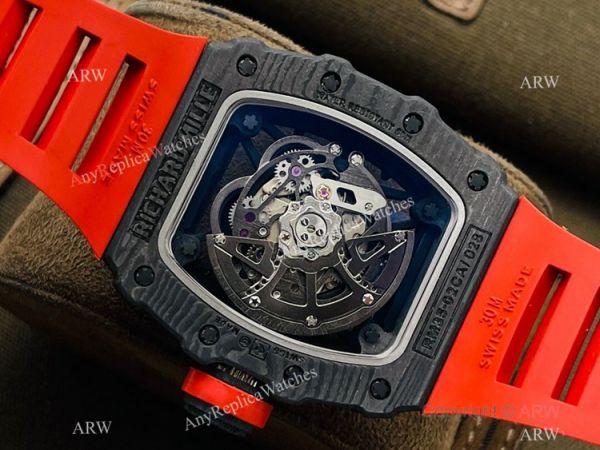 RM Factory 1:1 Swiss Copy Richard Mille RM35-02 Rafael Nadal Rubber Strap Watch RM Factory 1:1 Swiss Copy Richard Mille RM35-02 Rafael Nadal Rubber Strap Watch