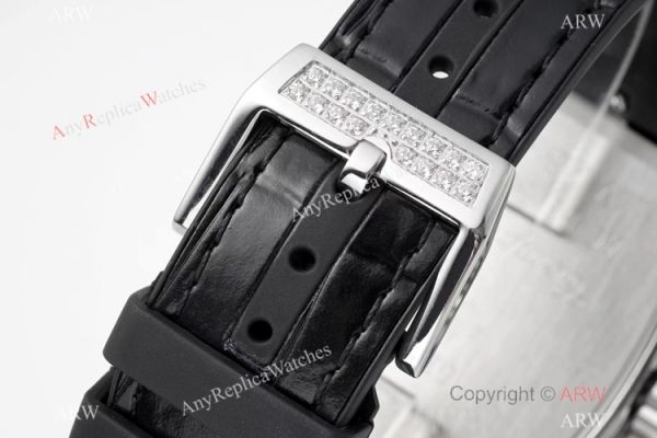 Swiss Grade 1 Replica Franck Muller Vanguard Yachting V45 Seagull 7750 Watch Diamond Case Black Dial Swiss Grade 1 Replica Franck Muller Vanguard Yachting V45 Seagull 7750 Watch Diamond Case Black Dial
