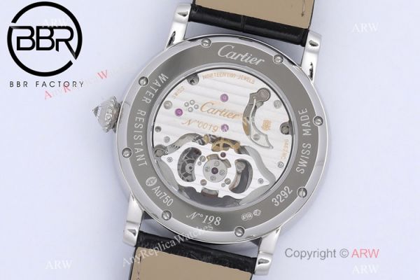 BBR Factory 1:1 Replica Cartier Rotonde De Tourbillon Watch Stainless Steel 40mm BBR Factory 1:1 Replica Cartier Rotonde De Tourbillon Watch Stainless Steel 40mm