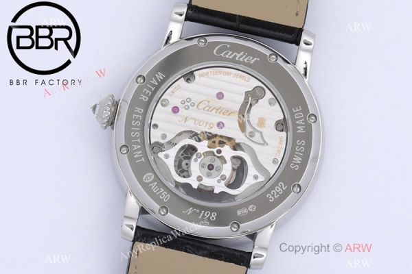 BBR Factory Cartier Rotonde De Tourbillon Full Diamond Watch 40mm BBR Factory Cartier Rotonde De Tourbillon Full Diamond Watch 40mm