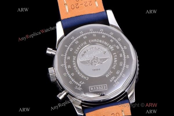 OXF Swiss Replica Breitling Old Navitimer II A13322 Watch Blue Chronograph Dial OXF Swiss Replica Breitling Old Navitimer II A13322 Watch Blue Chronograph Dial